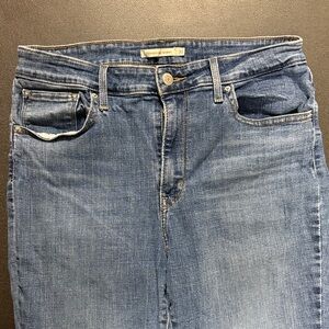 Levi's Classic Blue 721 High Rise Skinny Jeans